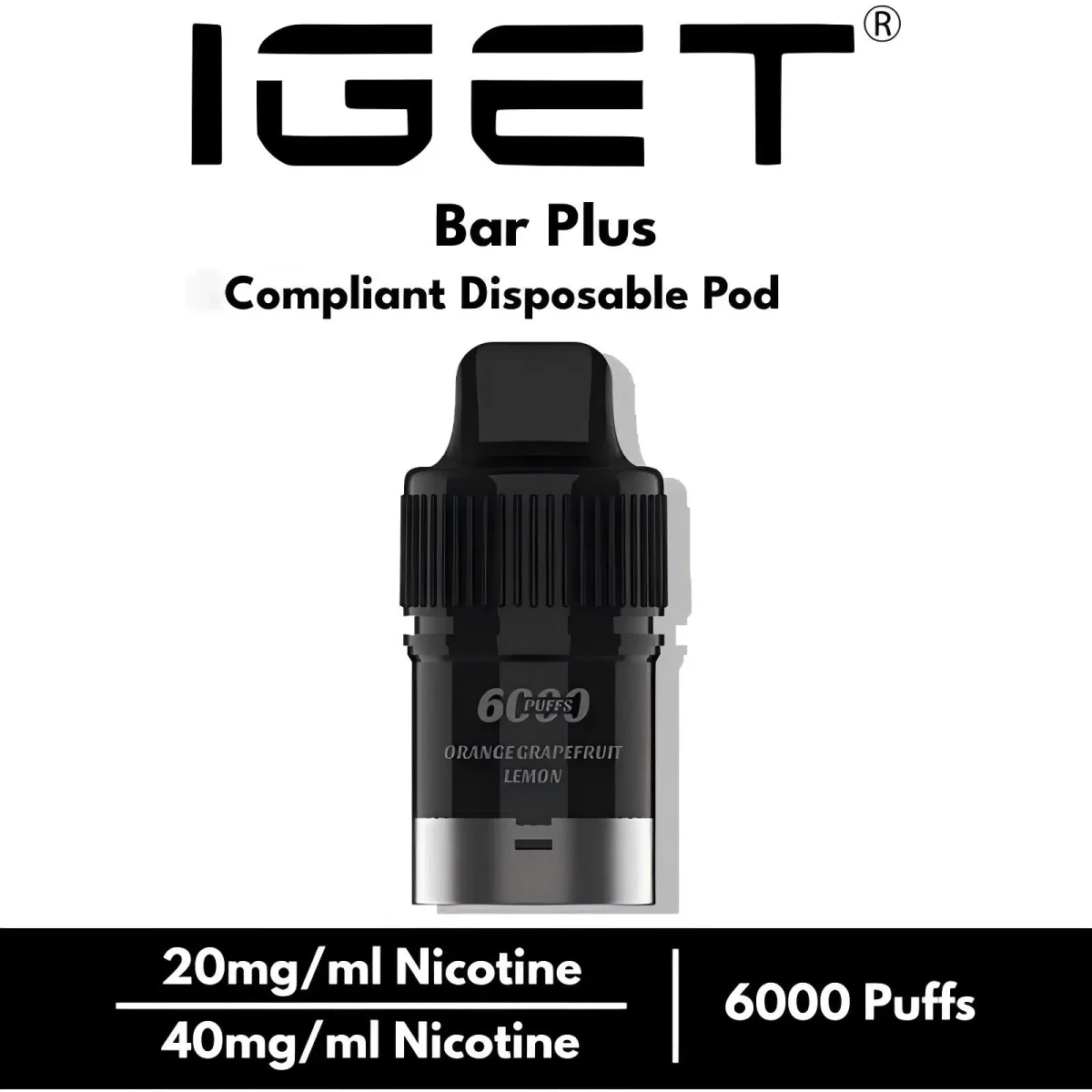 IGET bar plus pods