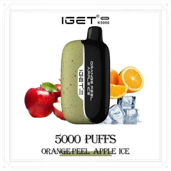IGET Moon K5000 Orange Peel Apple Ice IGET Moon K5000 Orange Peel Apple Ice