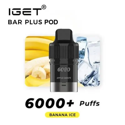 IGET Bar Plus Pod Banana Ice IGET Bar Plus Pod Banana Ice
