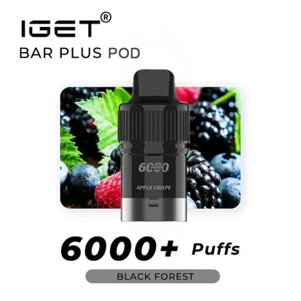 IGET Bar Plus Pod Black Forest IGET Bar Plus Pod Black Forest