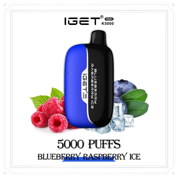 IGET Moon K5000 Blueberry Raspberry Ice IGET Moon K5000 Blueberry Raspberry Ice