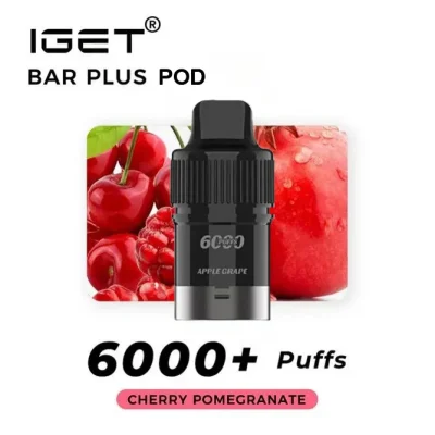 IGET Bar Plus Pod Cherry Pomegranate