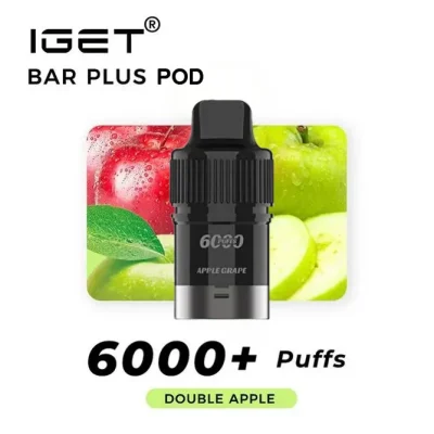 IGET Bar Plus Pod Double Apple IGET Bar Plus Pod Double Apple