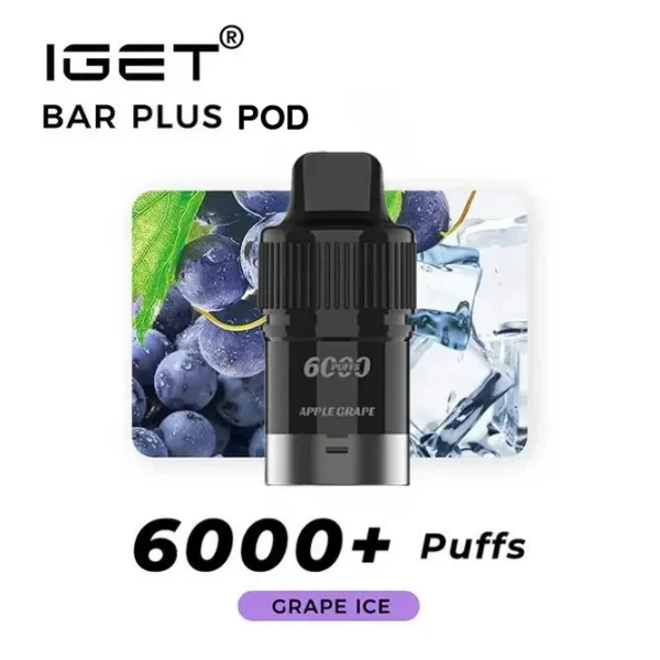 IGET Bar Plus Pod Grape Ice