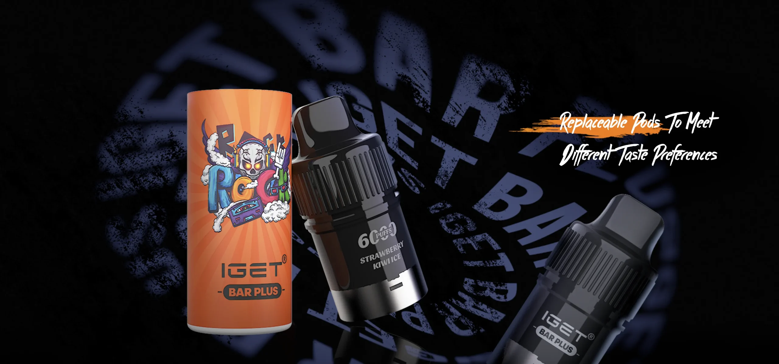IGET BAR PLUS POD ONLY - Melon Ice 4 IGET BAR PLUS POD ONLY - Melon Ice