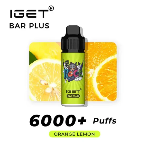 IGET Bar Plus Orange Lemon IGET Bar Plus Orange Lemon