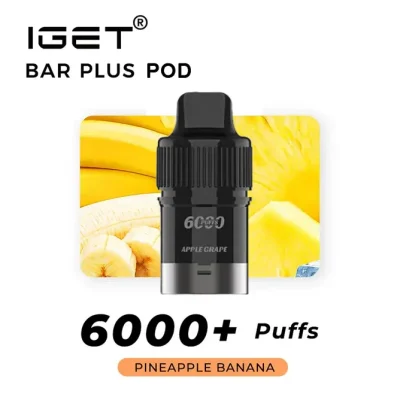 IGET Bar Plus Pod Pineapple Banana
