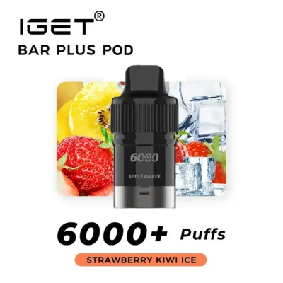 IGET Bar Plus Pod Strawberry Kiwi Ice