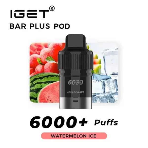 IGET Bar Plus Pod Watermelon Ice IGET Bar Plus Pod Watermelon Ice