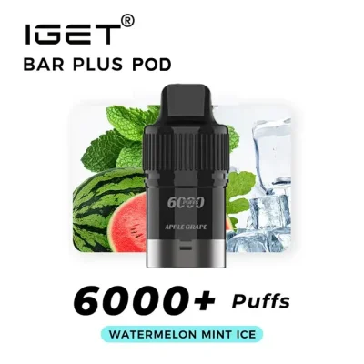 IGET Bar Plus Pod Watermelon Mint Ice IGET Bar Plus Pod Watermelon Mint Ice