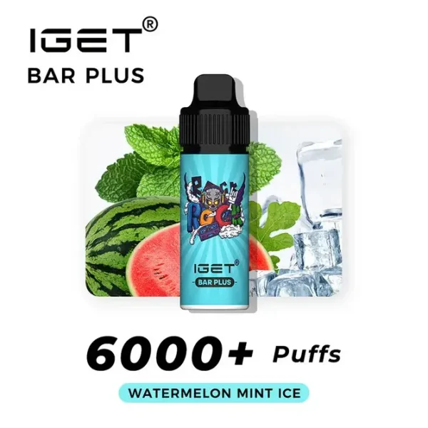 IGET Bar Plus Watermelon Mint Ice