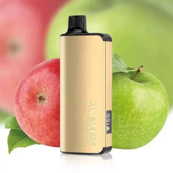 Alibarbar Ingot 9000 Puffs Double Apple Alibarbar Ingot 9000 Puffs Double Apple