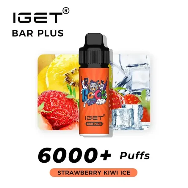 IGET Bar Plus Strawberry Kiwi Ice IGET Bar Plus Strawberry Kiwi Ice