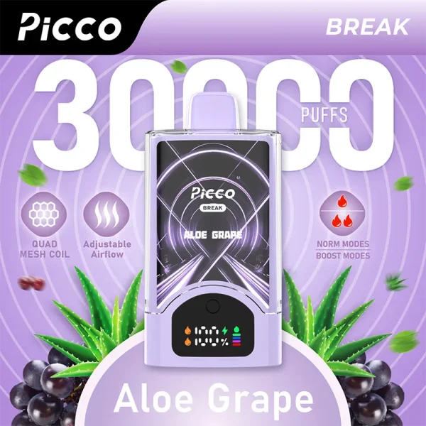 PICCO BREAK 30K Aloe Grape