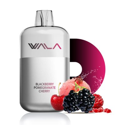 WALA POP 10000 PUFFS BLACKBERRY POMEGRANATE CHERRY