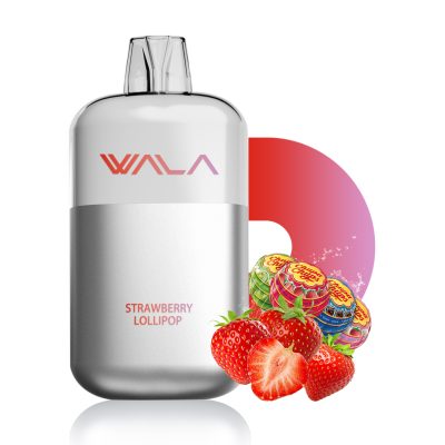 WALA POP 10000 PUFFS STRAWBERRY LOLLIPOP