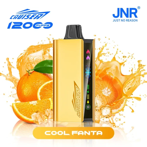COOL-FANTA Cool Fanta | JNR Cruiser Gold Disposable Vape 12000 Puffs