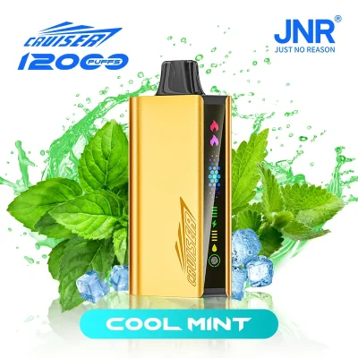 COOL-MINT Cool Mint | JNR Cruiser Gold Disposable Vape 12000 Puffs