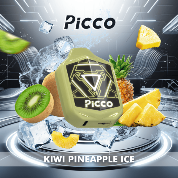 Kiwi-Pineapple-Ice Picco Voom 7000 Puffs – Kiwi Pineapple Ice