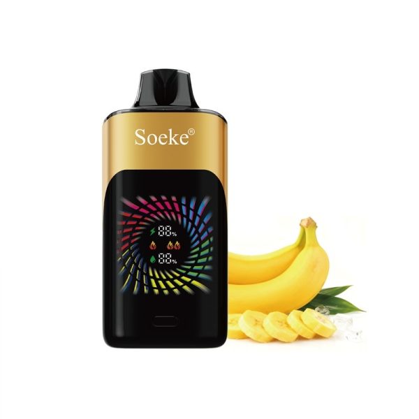 01.-Banana-Ice-香蕉冰.jpg Soeke S9 28000 Puffs-Banana Ice