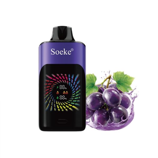 12.-Grape-Ice-葡萄冰.jpg Soeke S9 28000 Puffs-Grape Ice
