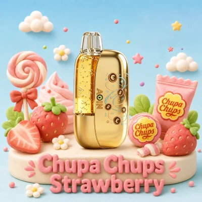 AOIN 35K Disposable Vape - Pure Strawberry Gold Edition | 35000 Puffs
